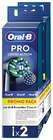 Brossettes 4+2 cross action black - ORAL B en promo chez Intermarché Contact Vandœuvre-lès-Nancy à 7,47 €