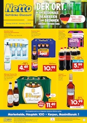 Netto Marken-Discount Discounter Prospekt der aktuellen Woche mit 2 Seiten, gültig von 23.02.2026 bis 28.02.2026, in Kierspe und Umgebung Aktueller Netto Marken-Discount Discounter Prospekt in Kierspe und Umgebung, "DER ORT, AN DEM DU IMMER AUSGEZEICHNETE PREISE FINDEST." mit 2 Seiten, 23.02.2026 - 28.02.2026