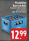 Aktuelle Bier Angebote bei EDEKA in Ahlen Aktuelles Bayrisch Hell Angebot bei EDEKA in Ahlen ab 12,99 €