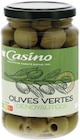 Promo OLIVES VERTES DÉNOYAUTÉES à 1,29 € dans le catalogue Petit Casino à Brignais