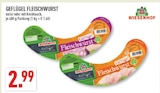 Marktkauf Ibbenbüren - Geflügel Fleischwurst natur Angebot im Prospekt Geflügel Fleischwurst natur bei Marktkauf im Ibbenbüren Prospekt für 2,99 €