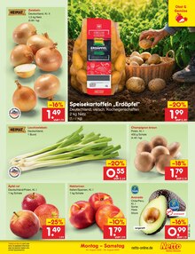 Kartoffeln im Netto Marken-Discount Prospekt "Aktuelle Angebote" mit 72 Seiten (Chemnitz)
