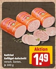 Geflügel-Aufschnitt im Angebot bei REWE in Monheim Geflügel-Aufschnitt Angebote von Gutfried bei REWE Monheim für 1,49 €