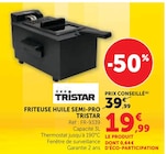 Friteuse Huile Semi-Pro - TRISTAR en promo chez U Express Friteuse Huile Semi-Pro - TRISTAR dans le catalogue U Express