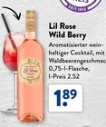 Wild Berry Angebote von Lil Rose bei ALDI SÜD Siegburg für 1,89 €