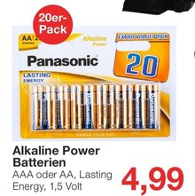 Alkaline Power Batterien bei Jawoll in Halberstadt Alkaline Power Batterien im Angebot bei Jawoll Halberstadt für 4,99 €