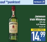 Aktuelle Whiskey Angebote bei E center in Regensburg Aktuelles Irish Whiskey Angebot bei E center in Regensburg ab 14,99 €