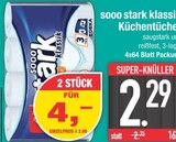 Haushaltsartikel im EDEKA Prospekt sooo stark klassik Küchentücher im aktuellen EDEKA Prospekt für 2,29 €