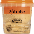 Sauce aïoli - LA SABLAISE - Monoprix Sauce aïoli - LA SABLAISE à 1,87 € dans le catalogue Monoprix