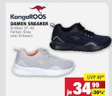 Damen Sneaker Grau Angebote von KangaROOS bei Marktkauf Leinfelden-Echterdingen für 34,99 €