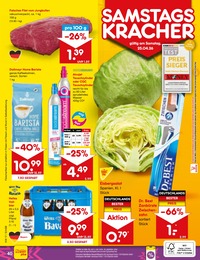 Netto Marken-Discount Rindfleisch im Prospekt 