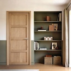 Promo Bloc-porte(1) âme pleine plaqué chêne Connemara H. 204 x l. 73 cm à 206,10 € dans le catalogue Castorama à Villabé