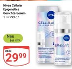 Cellular Epigenetics Gesichts-Serum Angebote von Nivea bei GLOBUS Neubrandenburg für 29,99 €