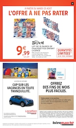 Prix et réduction Vêtements Enfant dans le prospectus Intermarché Super en cours Offre Vêtements Enfant dans le catalogue Intermarché Super du moment à la page 39