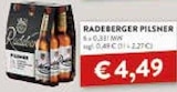 Pilsner Angebote von Radeberger bei Getränke Arena Oberhausen für 4,49 €