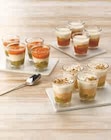 Verrines truite fromage frais ou thon chorizo ou courgettes chèvre poivrons en promo chez U Express Verrines truite fromage frais ou thon chorizo ou courgettes chèvre poivrons dans le catalogue U Express