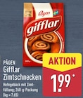 Gifflar Zimtschnecken von Pågen für 1,99 € bei ALDI Nord im Angebot Gifflar Zimtschnecken von Pågen im aktuellen ALDI Nord Prospekt