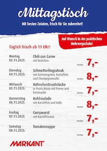 Aktueller Markant Prospekt "...freu Dich drauf!" Seite 1 von 1 Seite für Flintbek