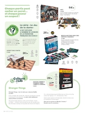 Promos Jeu D'échecs dans le catalogue "CultureJ !" de JouéClub à la page 16