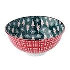 Kleine Schale im weihnachtlichen Design im aktuellen Ernstings family Prospekt