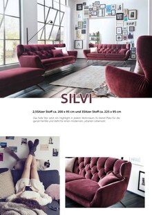 Sofa im Polstermöbel Fischer Prospekt "DeStjl" mit 16 Seiten (Regensburg)