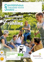 Sanitätshaus Szabo GmbH Prospekt für Essen: "Fit und mobil durch den Frühling", 6 Seiten, 13.03.2025 - 31.05.2025