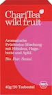 Früchtetee "Wild Fruit" mit Hibiskus, Hagebutte & Apfel (20 Beutel) Angebote von ChariTea bei dm-drogerie markt Remscheid für 3,95 €