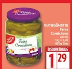Feine Cornichons würzig von GUT&GÜNSTIG im aktuellen EDEKA Prospekt