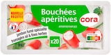 Bouchées apéritives jambon fumé / ail et fines herbes 21 % M.G. - CORA à 2,40 € dans le catalogue Cora