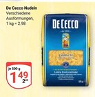 Nudeln Angebote von De Cecco bei GLOBUS Wolfenbüttel für 1,49 €