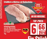 Schweineschnitzel aus der Oberschale bei EDEKA im Hennigsdorf Prospekt für 6,66 €