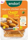 Vegane Chicken Sticks im REWE Prospekt Vegane Chicken Sticks von endori im aktuellen REWE Prospekt für 2,49 €
