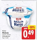 Milchreis von Müller für 0,49 € bei E center im Angebot Milchreis von Müller im aktuellen E center Prospekt