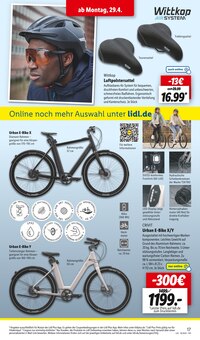 Fahrrad im Lidl Prospekt "LIDL LOHNT SICH" mit 62 Seiten (Freiburg (Breisgau))