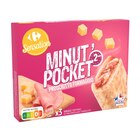 Minut' Pocket surgelé - CARREFOUR SENSATION en promo chez Carrefour Market Roanne à 2,79 €