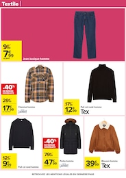 Offre Parka Homme dans le catalogue Carrefour du moment à la page 59
