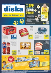 Aktueller diska Discounter Prospekt in Schnelldorf und Umgebung, "alles an deinem ort." mit 12 Seiten, 01.12.2025 - 06.12.2025