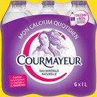 Eau minérale naturelle - COURMAYEUR en promo chez Intermarché Hyper Poitiers à 0,80 €