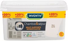 Peinture multi supports blanc - Mr Bricolage à Élancourt Peinture multi supports blanc en promo chez Mr Bricolage Élancourt à 29,95 €