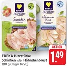 Schinken Angebote von EDEKA Herzstücke bei EDEKA Pirmasens für 1,49 €