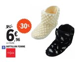 Bottillon Femme - TISSAIA en promo chez E.Leclerc Le Havre à 6,96 €