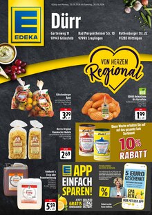 Äpfel im EDEKA Prospekt "Aktuelle Angebote" mit 2 Seiten (Würzburg)