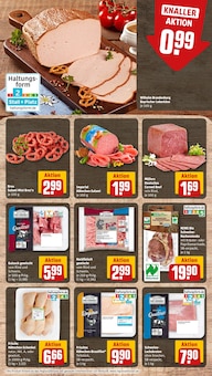 Wurst im REWE Prospekt "Dein Markt" mit 23 Seiten (Siegen (Universitätsstadt))