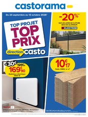 Promos Poêle À Bois dans le catalogue "TOP PROJET TOP PRIX" de Castorama Poêle À Bois en promo dans le catalogue Castorama à la page 1