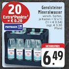 Aktuelles Mineralwasser Angebot bei E center in Recklinghausen ab 6,49 €
