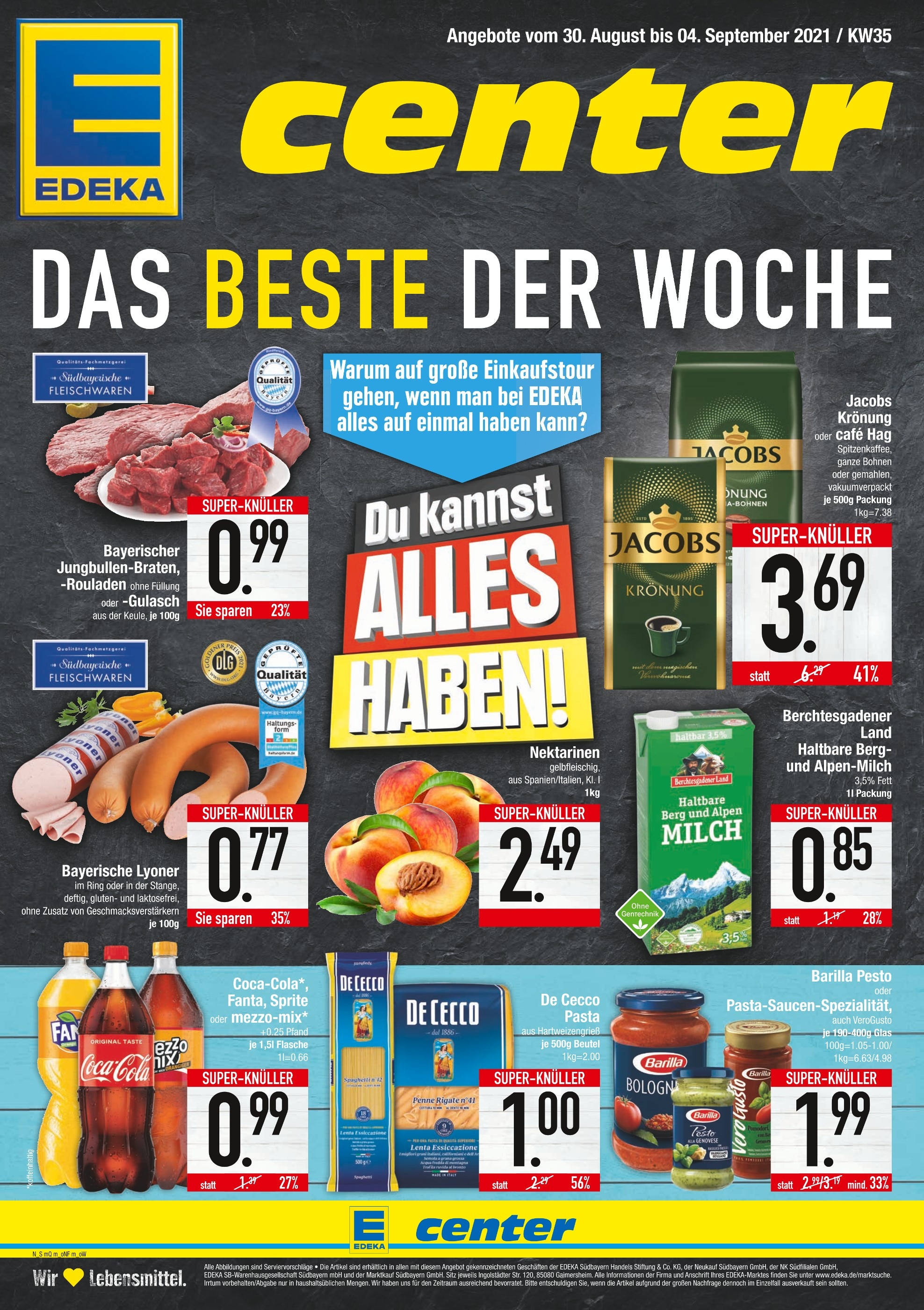 EDEKA center Bischofswiesen Aktuelle Angebote im Prospekt entdecken