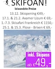 SKIFOAN! Angebote bei ASTL-Reisen Rosenheim für 49,00 €