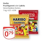Fruchtgummi oder Lakritz im Angebot bei GLOBUS in Hürth Fruchtgummi oder Lakritz Angebote von Haribo bei GLOBUS Hürth für 0,79 €
