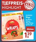 Wraps von Goldähren im aktuellen ALDI SÜD Prospekt für 1,39 €