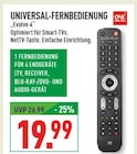 Marktkauf Voerde - Universal-Fernbedienung Evolve 4 Angebot im Prospekt Universal-Fernbedienung Evolve 4 bei Marktkauf im Voerde Prospekt für 19,99 €